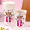 Neviti 672908 Kleine Eule Tasse, rosa/weiß
