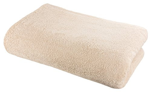 Floringo XXL Decke/Wohndecke Walkfrottier 200x250cm Sand