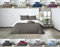 Uni Einfarbig Wende Bettwäsche Mistral Home Edel Perkal 100% Ägyptische Baumwolle, Farbe:Bungee Cord-White, Größe:200x200cm Bettwäsche
