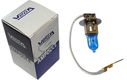 1 x Vega® Xenon 'Day Light' H3 100 W PK22s Tageslicht Super White Französische Marke 12 V