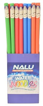 KandyToys NALU Lot de 3 flotteurs de piscine en mousse de 1,5 m pour natation, sports nautiques et aérobic aquatiques
