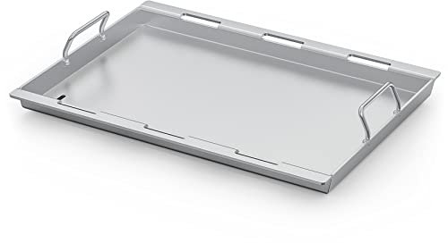 Stanbroil Inserto per griglia a gas Weber Spirit 300, Spirit 400, piastra superiore piatta, per Weber Spirit 310 315 320 330 335 425 435, in acciaio inox