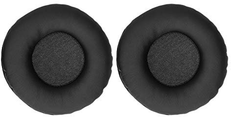 Annadue Headset Ohrpolster, Passend für ATH WS70 / ATH WS77 / ATH WS99 / MDR V55 / MDR V500 / MDR 7502, Ersatz Ohrpolster, Kopfhörer Pads.(schwarz)