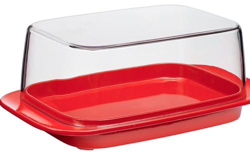 Butter Dish - Nordic red