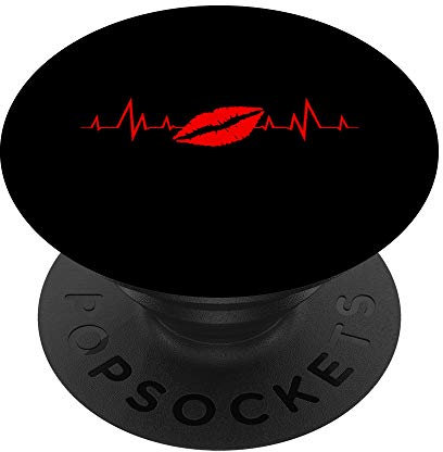 Lipsense Heartbeat Lustige und coole Love All Geschenk Handyhülle PopSockets mit austauschbarem PopGrip
