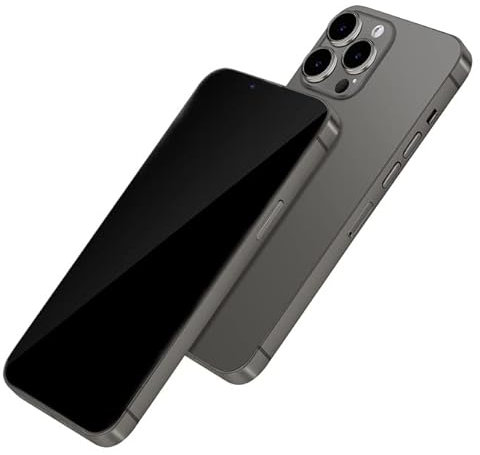 FufoneUS Anzeige gefälschte Spielzeug Telefon Handy Metallic-Modell Nicht funktionierende Replik 1:1 Telefon für Phone 13 pro gefälschte Spielzeug Handy, 13pro Grau Schwarzer Bildschirm