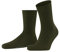 FALKE Herren Stoppersocken Homepads M HP Wolle Baumwolle rutschhemmende Noppen 1 Paar, Grün (Artichoke 7436), 39-42