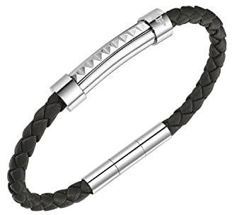 Police Jewels Geometric Metal - C: Plata Personal Care & Health