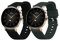 kwmobile 2X Sportarmband kompatibel mit Huawei Watch GT 3 Pro (43mm) / Watch GT 3 (42mm) Armband - Fitnesstracker Band Set aus TPU Silikon