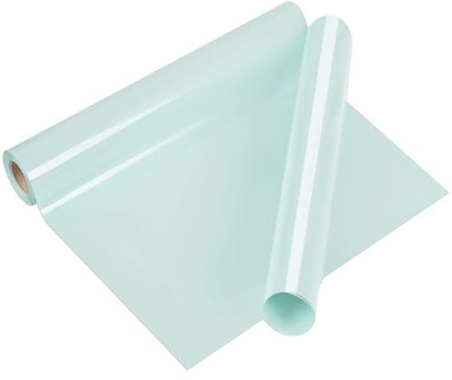 VINYL FROG Heat Transfer Vinyl Roll HTV Vinyl - 12 x5ft Baby Blue Iron on Vinyl for T-Shirts, Heat Press Vinyl for DIY Craft Designs (Baby Blue)