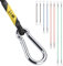 Bungee cords with steel carabiners