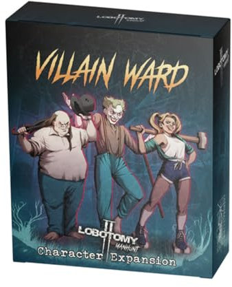 Titan Forge | Lobotomy 2: Manhunt - Villain Ward - Character Pack | Expansion | Adds Criminal Masterminds | Age 14+ | 1-5 Players | English Version