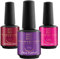 SHAYENNE UV Nagellack Set -MADE in GERMANY 3 Stück - 33 Persian Red Rot 15 ml - 114 True Purple Lila 15ml - 123 Crazy Pink 15ml Gel Farblack Gellack Nagel Lack Nail Polish Nagelgel