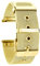 Generisch Smartwatch Armband 10 12 14 16 18 20 22 Mm Milanese Mesh Uhrenarmband Aus Metall Schnellverschluss Dornschließe Design Passt Auf 98% Aller Damen Und Herrenuhren(Gold,16MM)
