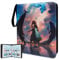 Trading Card Binder for One Piece Zoro Cards,9 Pocket with 60 Sleeves up to 1080 Cards One Piece TCG Card Binder,Waterproof Card Storage Bag with Sleeves,One Piece Zoro for Card Display Case