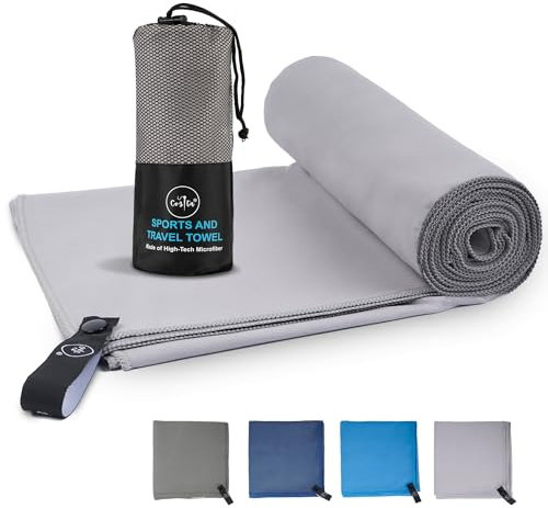 Cozita Mikrofaser-Handtuch, superweich und extrem saugfähig, schnell trocknend, maschinenwaschbar, Mehrzweck-Reisehandtuch, Gym-Handtuch, Strandtuch – Badetuch 90 x 180 cm