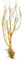 Courtieyeardceastea Arbre naturel en bois flotté pour aquarium Mikie Deadwood Paysage Poids facile à nettoyer Petite branche Poisson Terrarium Décor Grand