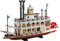 LEGO Ideas Flussraddampfer - Schiffsmodell mit Innenausstattung und interaktiven Funktionen, einschließlich funktionierendes Paddel & Steuerung - Geschenkidee für Männer und Frauen - 21356
