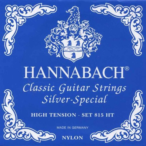 Hannabach 815HT Konzertgitarre High Tension Nylon Saiten-Set