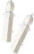 Truly PVC Supplies – Plinthe en PVC à angle intérieur 90° Assemblage facile Blanc effet satiné Aucun entretien. Finition bois réaliste., blanc