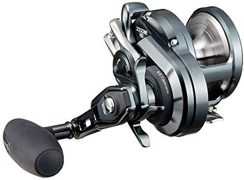 SHIMANO Moulinet Baitcasting Reel Ocea Jigger F Custom 2000 NR - 605g - R.6,2:1 - RETR.117cm - Bk.10Kg - OCEAJGFC2000NR