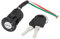 sourcingmap sourcingmapBici elettrica Scooter bicicletta 3 fili On/Off/On Interruttore D'avviamento Serratura w 2 Chiavi