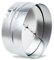 neverest® RK 200 mm Tubo conector Válvula Obturador Sellado de Caucho en Línea