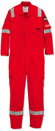 Roots Original RO13090F Flamebuster Nordic Damen Arbeitsoveralls, Größe 14/16, Orange