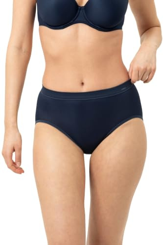 Mey Damen Taillenpanty 100% Baumwolle Serie Emotion | Taillensitz, Weiche Beinabschlüsse, Baumwolleinsatz, Ohne auftragende Seitennähte, Anschmiegsame Qualität, Gr. 38-52
