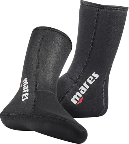 Mares Classic 3MM Tauchsocken Unisex – Erwachsene Schwarz XXS