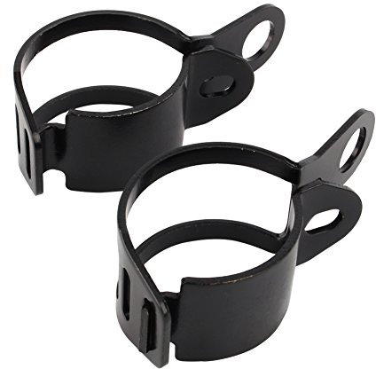 Fork Mount Turn Signals-Simson S51 Blinkerhalter-30Mm-43Mm Universal Motorrad Schwarz Blinker Halterung Klammern Gabel