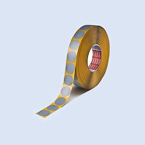 tesa 54657, Klebepunkte Gewebeband / 2000 Stück/Ø 30mm / grau