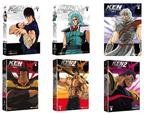 Ken il Guerriero - Serie TV Completa Box 01 - 06 (30 DVD) - COFANETTI SINGOLI ITALIANI - -