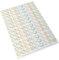 dot on Klebepunkte bubbly 20 mm | 107 Sticker | perfekt als Ergänzung für alle dot on Kalender | Aufkleber Klebepunkte dots Planen Organisation Motivation Dekoration Seifenblasen