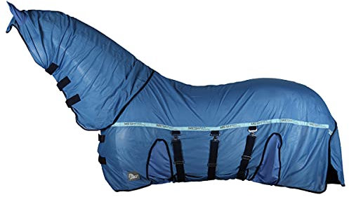 Harry's Horse Fliegendecke Mesh-Pro Belly 165 cm - Blau - 165 cm
