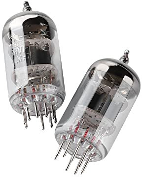 JINGERL 2PCS 6H1n-EB Amplifier Electron Tube Vacuum Preamp Enhance Speaker Low Frequency Repair Replacement 6N1 ECC85 6AQ8 Valve