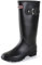 Foinledr Stivali Gomma Donna Stivali Pioggia Stivali in Gomma Stivali di Gomma Donna Stivali Impermeabili Giardinaggio Alti Stivali da Giardino Scarpe Pioggia Donna Stivaletti Pioggia, Nero, 41 EU