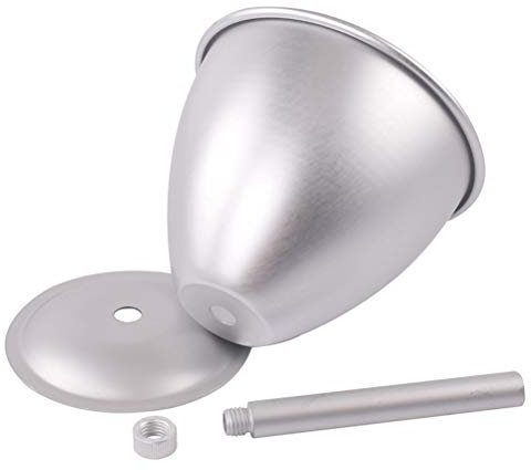 Prinzessinnen-Puppenkleid-Kuchenform, Puppenkuchenformen, 20,3 Cm, Kuchenformen, Dekorative Halbkreis-Prinzessin-Rock-Kuchenform, Kuchen-Backform, Aluminium-Kuppel-Kuchenform für