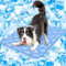 Rywell Tappetino Rinfrescante per Cani e Gatti 70×90cm, Tappetino Rinfrescante Autorinfrescante Non Tossico Lavabile, Tappeto Refrigerante per Cani, Gatti, Animali Domestici, Umano