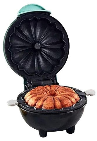 Écologique Gaufrier électrique antiadhésif, Machine à gaufres, cuisine, petit déjeuner, moules à tarte à la citrouille, gâteau aux œufs, Mini four, gaufrier Sans fumée, facile à utiliser et à nettoyer