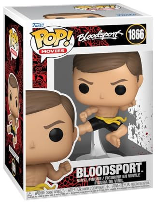 Funko Pop! Movies: Bloodsport - Frank Dux - Figura de Vinilo Coleccionable - Idea de Regalo - Mercancia Oficial - Juguetes para Niños y Adultos - Movies Fans - Muñeco para Coleccionistas