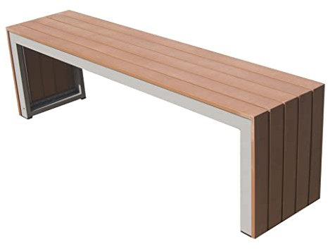 Sitzbank für den Außenbereich, pastorale Tische und Stühle aus Kunststoff und Holz, moderner Freizeitgarten, nordischer Wind, Balkonbank, Gartenholzbank, Parkstuhl, Turnhocker, Terrassenmöbel für den