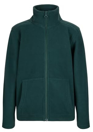 Mukua Perth Kids - Giacca in pile da bambino, colore nero, taglia 12/14, unisex