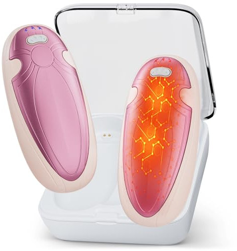 CIMELR Wiederaufladbarer Handwärmer, 2er-Pack, 14000 mAh, elektrischer Handwärmer mit Ladehülle, Taschenheizer für die Jagd, Outdoor, Camping, Golf, Wintergeschenk für Frauen, Männer, Kinder(Rosa)