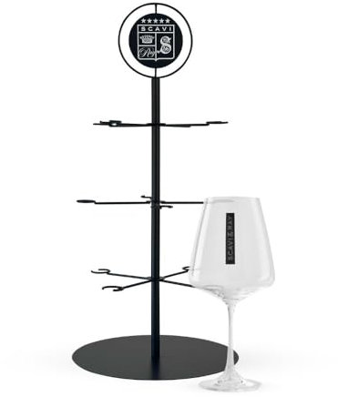 Scavi & Ray Serving Tree + 12 Gläser [Spar-Paket]