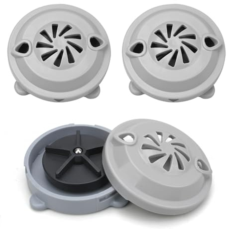 BF-004 Pipeless Magnetic Jet Head Motor for Pedicure Jet Spa Chair (4 Pin) | Pedicure Jet Magnet Replacement for LURACO Spa Chair Jet Motor Pedicure SPA Tubs Chair Part Spa Jets Replacement, 3PCS