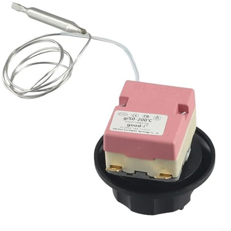 Reliable Temperature Control Switch for Electric Ovens, Heaters, and Kitchen Equipment