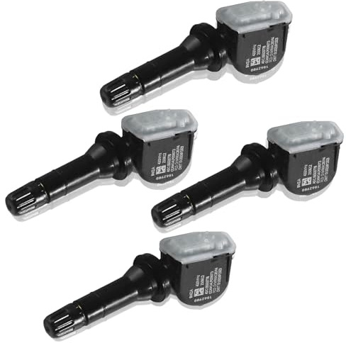 4 Stück Reifendrucksensor 433 MHz RDKS Sensor für Kuga II 2013-2019 | TPMS Ersatzsensor für Fiesta MK7 2013‑2019 Focus MK3 2014‑2018 OEM 1862980, 2036832, 2318530