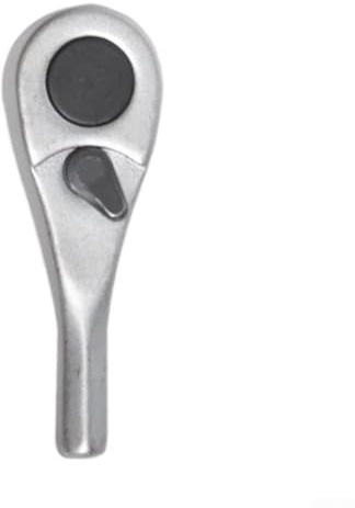 Whychstore 4 in 1 mini Two Way Ratchet Socket Wrench with Detachable Design for 1/4 inch Screwdriver bit Repair and Tight Space Applications (Wrench Head)