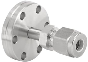 YLQUXEUV CF-Flansch-zu-Rohr-Verbindungsstück LOK CF35-12mm LOK Edelstahl 304